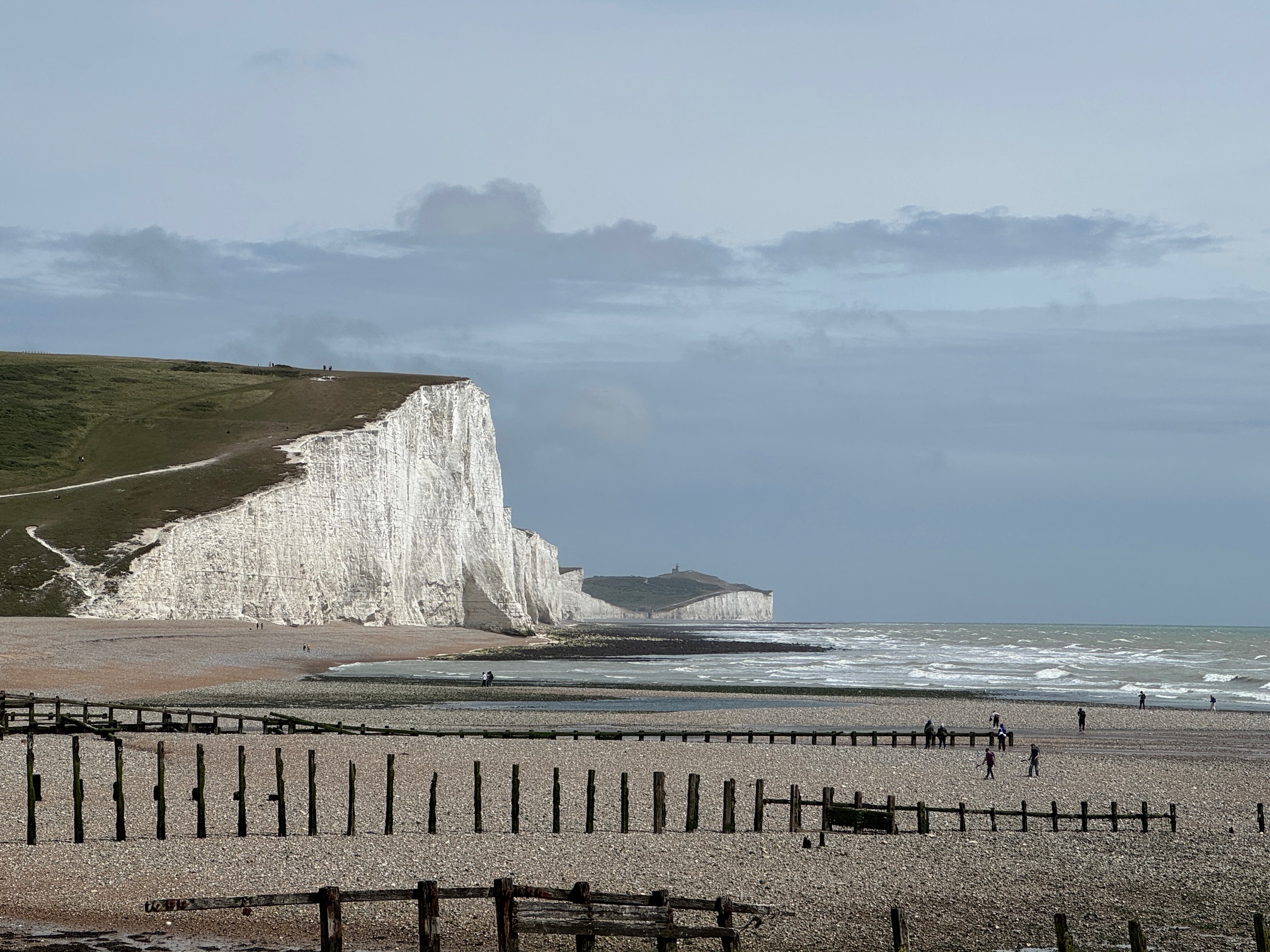 Seaford Head and the western Seven Sisters